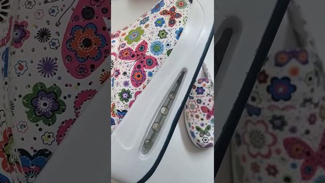 Renkli Kelebekli Air Max Bayan Sabo Terlik (İnceleme Videosu)