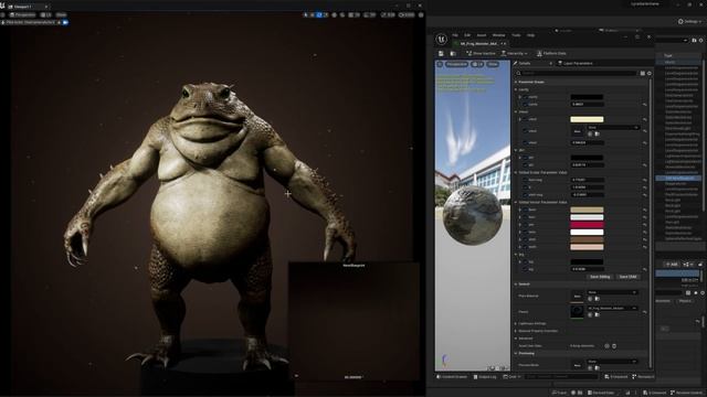 Frog Monster Mutant FAB marketplace Unity Asset store