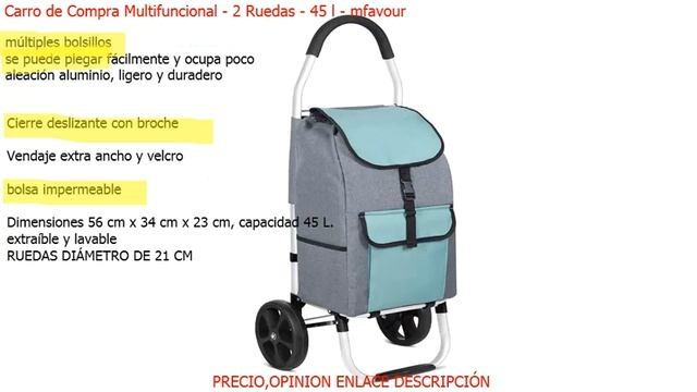 carro compra 2 y 6 rueda - SUBE ESCALERAS - BOLSA FRIGO - BUEN PRECIO