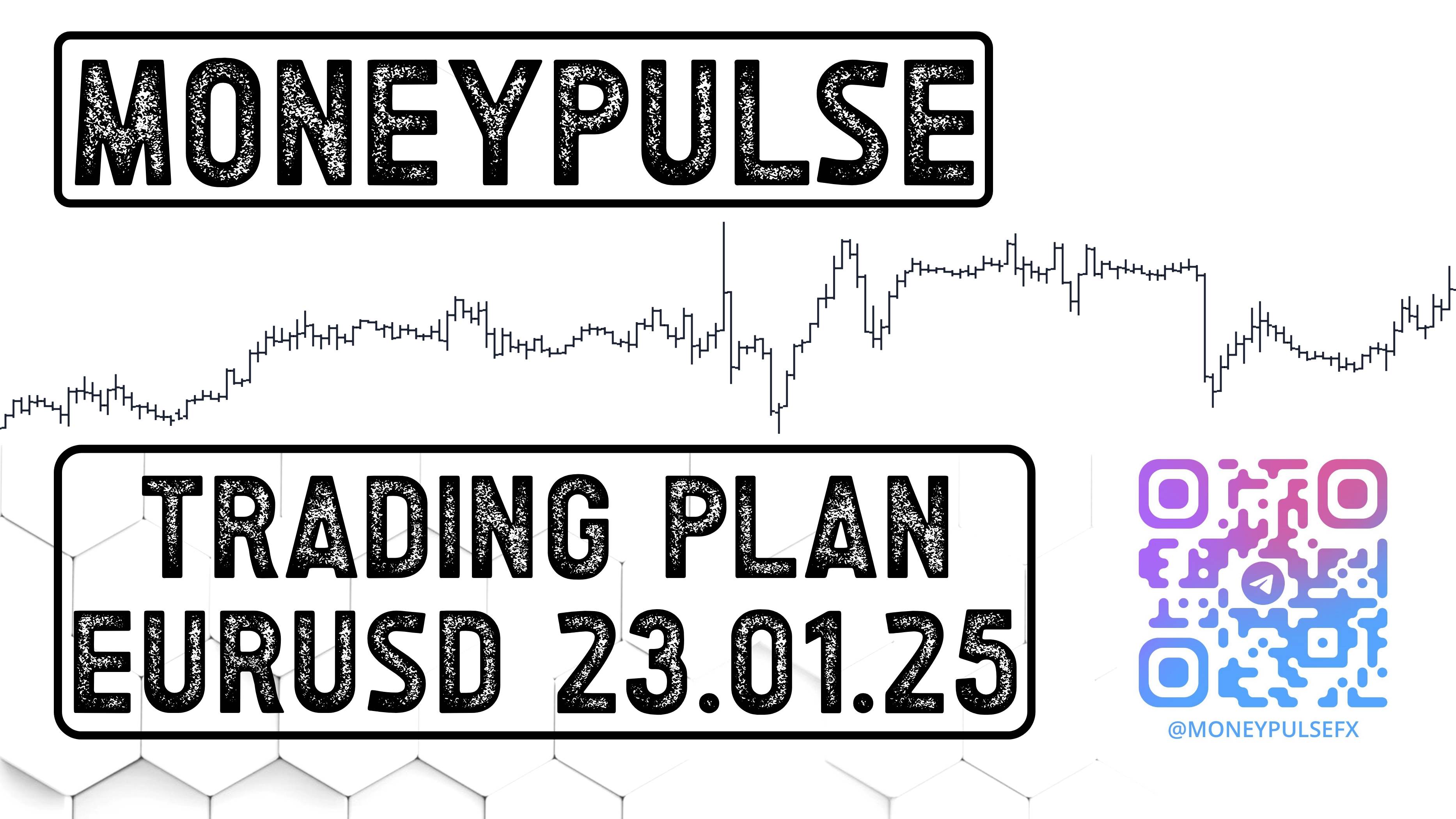Торговый план на 23.01.25 #EURUSD