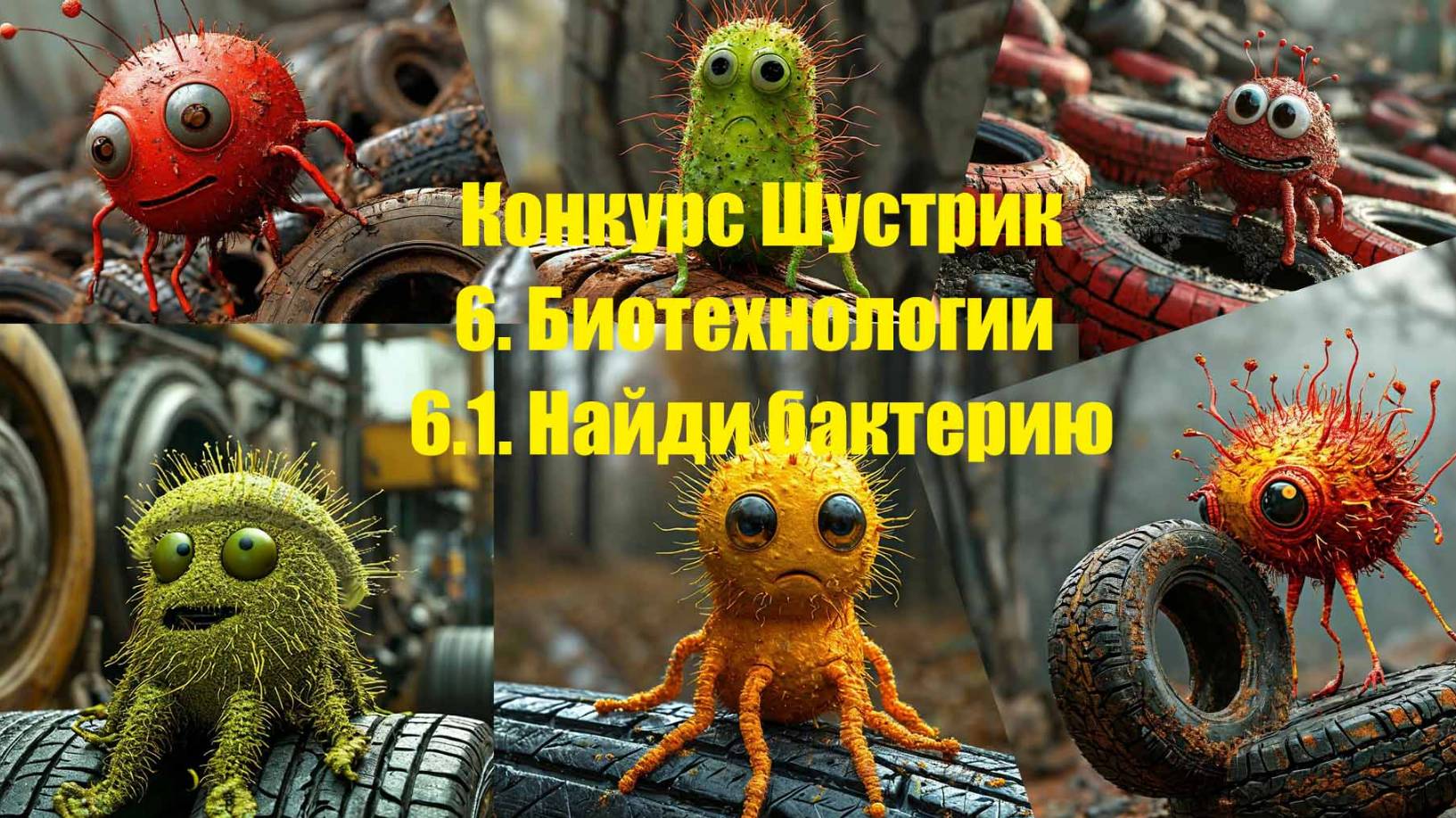 Конкурс Шустрик 2025 - 6. Биотехнологии 6.1. Найди бактерию