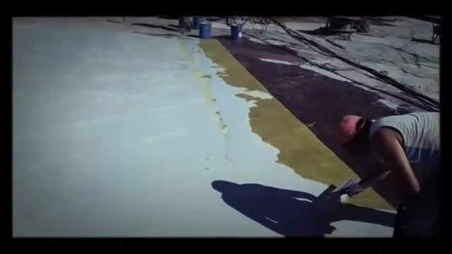 Ремонт кровли ПУ мастикой Суперпротект