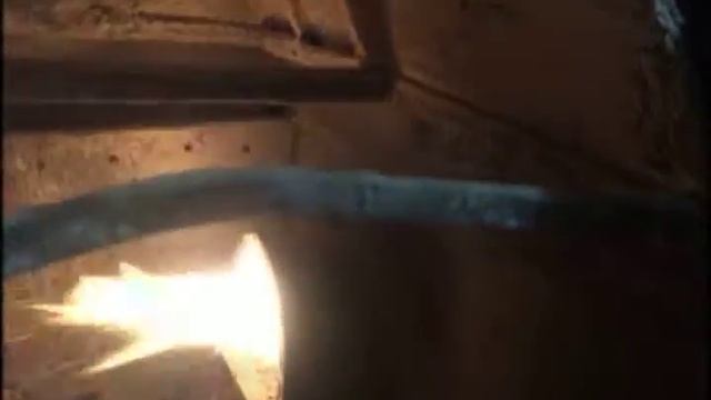 Запуск горелки РСЕ на пеллете из лузги подсолнечника