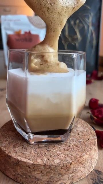 Whipped maple chocolate instant coffee. #reels #coffee #instantcoffee