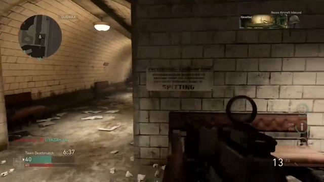 X Box One S - Call Of Duty WW2 London Docks TDM