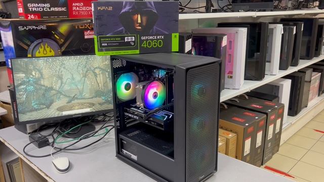 76000₽, i5 12400F, 32Gb, ssd 1Tb, RTX 4060 8Gb, 600W, Ocypus C50