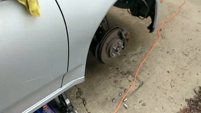 Spray paint Rims Toyota Celica