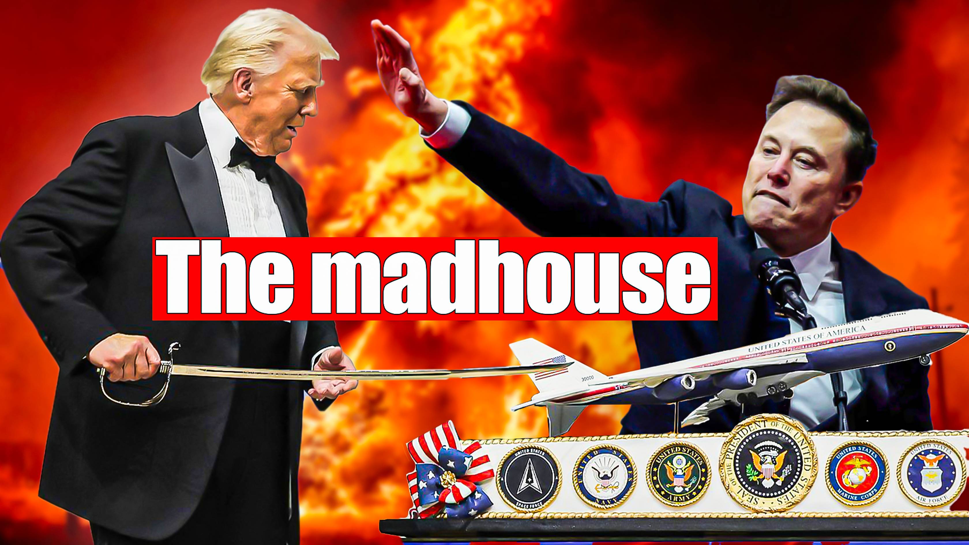 Маск и Трамп - два психопата