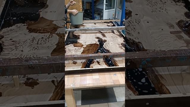 Залив эпоксидной смолы