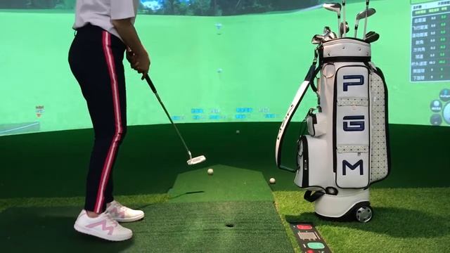 Бег для клюшек PGM Golf с колесиками