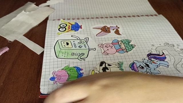 Распаковка бумажных сюрпризов часть 3