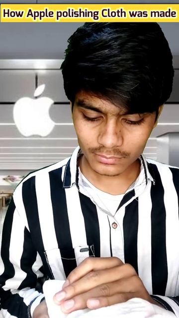 HOW APPLE POLISHING CLOTH WAS MADE? PARODY • #shorts #comedy #applepolishingcloth