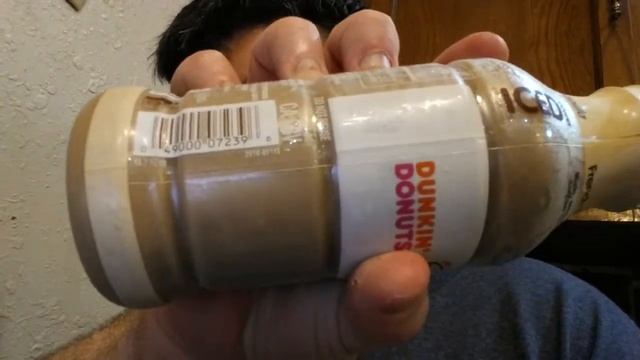 Deadcarpet Energy Drink Reviews - French Vanilla Dunkin' Donuts Iced Coffee Drink