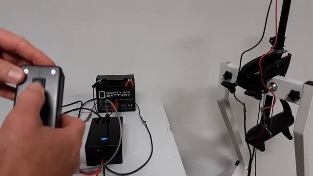 DIY 12V 100A PWM Trolling Motor Remote Test