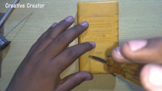 Add Backlight to your Multimeter DT830D | TRICK | DIY | Multimeter mod | Creative Creator