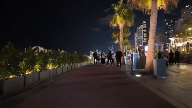 🇦🇪  Discover the Magic of JBR Dubai at Night: JBR Dubai 2024 Night Walking Tour