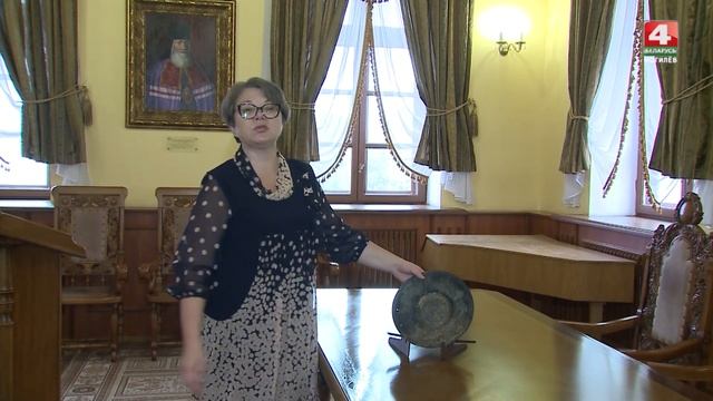 Старинная западноевропейская тарелка пополнила фонды Музея истории Могилева