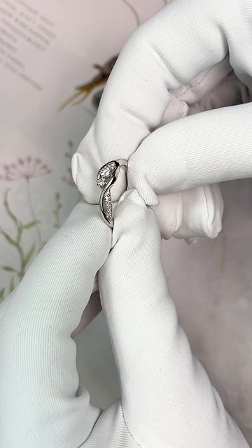 Кольцо с бриллиантами арт: К2111202400