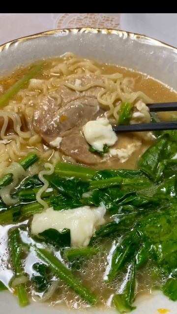 #shorts Ichiran Ramen w/ Horenso/Spinach