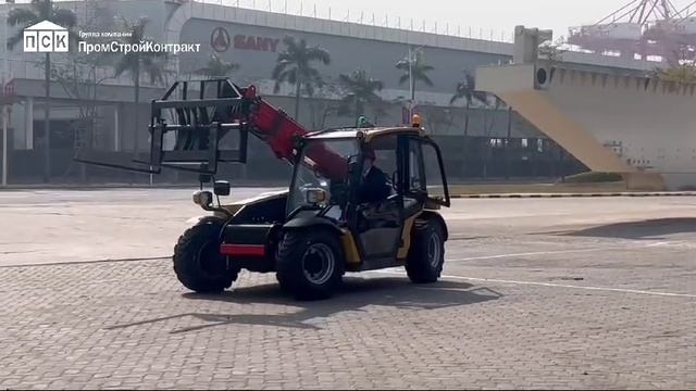 SANY telehandler STH625 - телескопический погрузчик SANY telehandler STH625/ telehandlers.ru