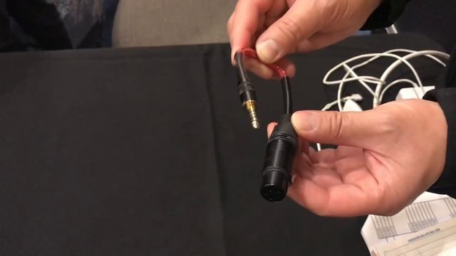 RMAF/CanJam 2018 Show Report: Woo Audio Balanced 4-pin XLR To Pentagon Adapter