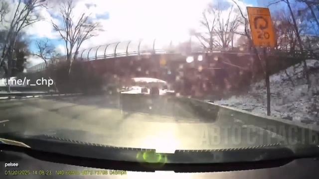 Новая Подборка Аварий и ДТП за 22.01.2025 Видео № 1852 - Авто Страсть (1080p)