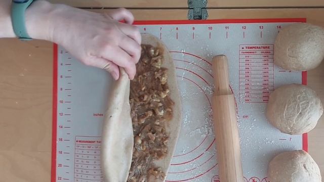 Легкое печенье с орехами
