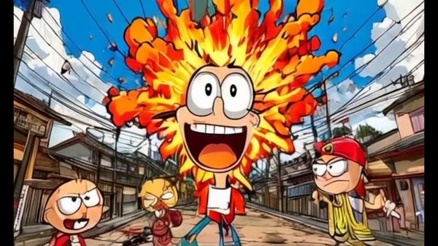 Дмитрий TV. Клип «Масяня. Ядрёный Взрыв». В Стиле Аниме. Клип Создан С Помощью ИИ.