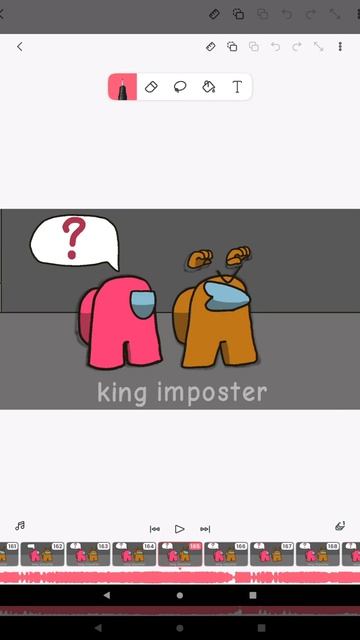 Snapshots of my animation - снимки моей анимации #shorts  #amongus