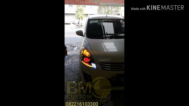 Custom projector/projie & lazy led ertiga