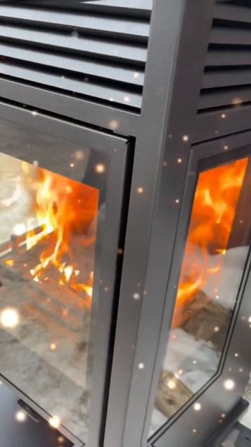 Black Stove печь-камин Hors-6