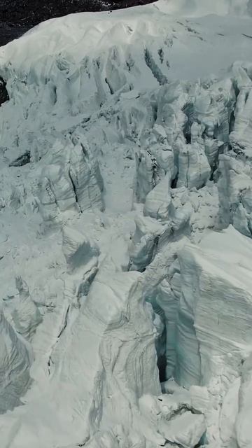 Северная сторона Эльбруса.Ледник,