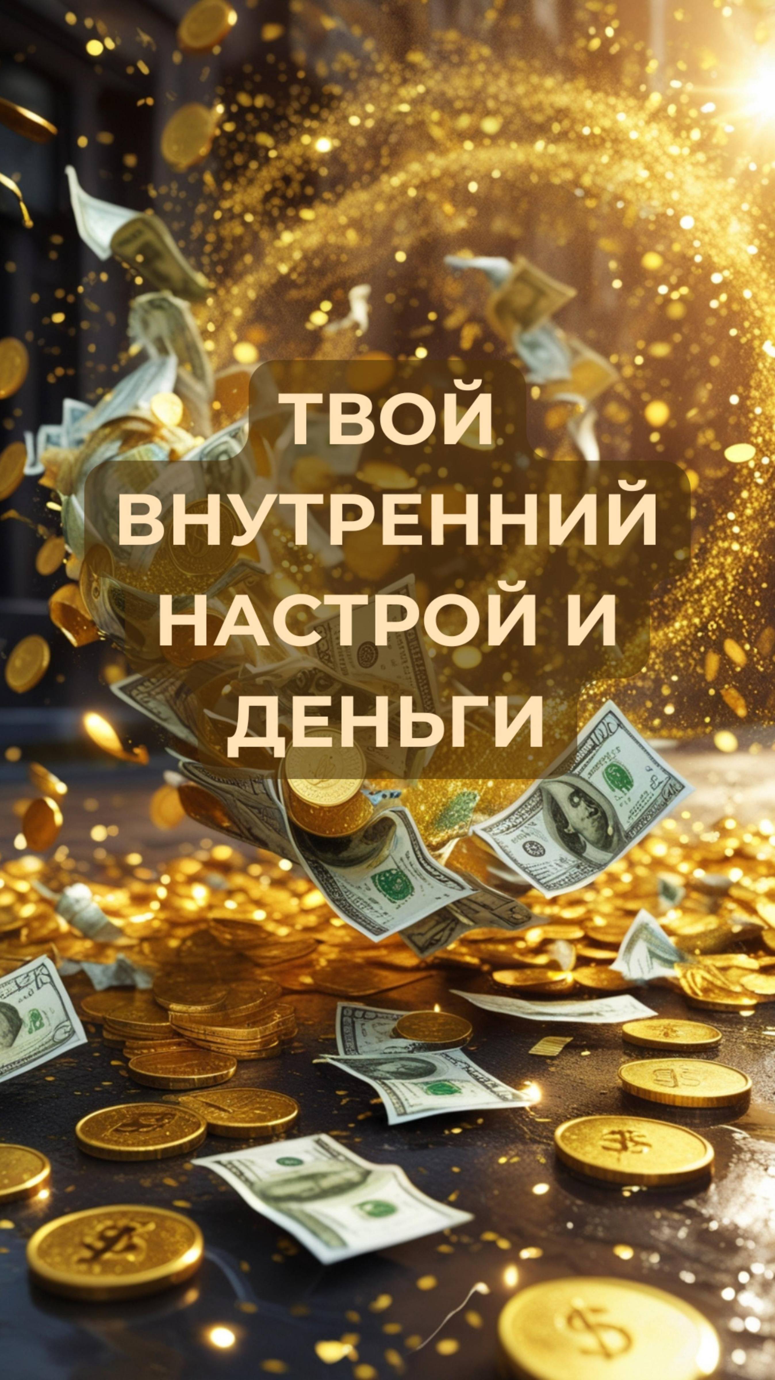 Твой внутренний настрой и деньги