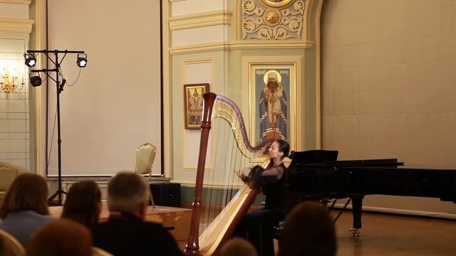 Майя Шелихова, 13 лет, Соборная палата, арфа