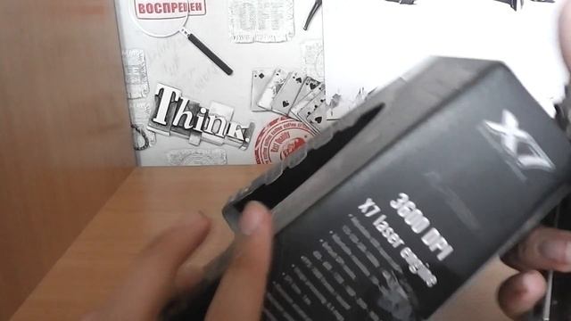 Распаковка игровой мыши: A4Tech XL - 750BH (X7)