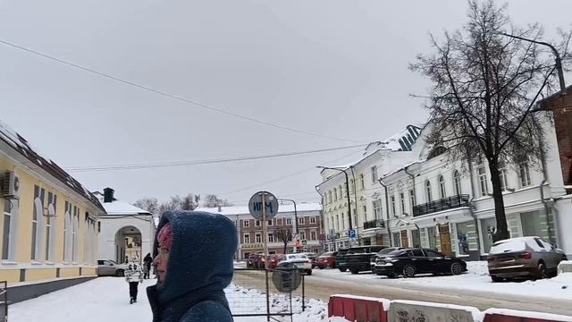 Кострома зимой. Вотчина Ивана Сусанина.