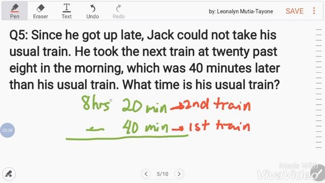 10 item Simple Word Problems