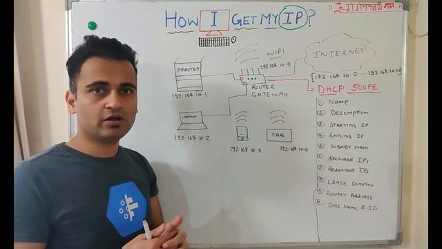 How a laptop get its IP  What is DHCP  How dhcp works (Dynamic Host Configuration Protocol)