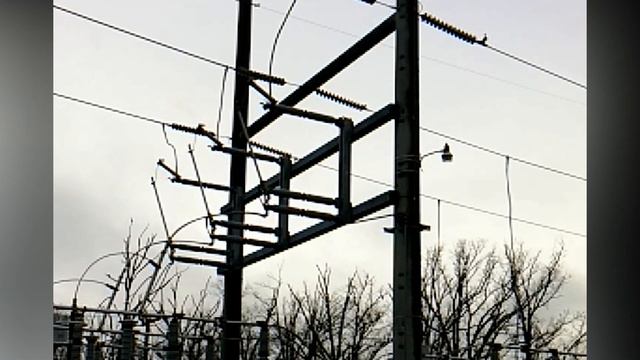 Отключение разъединителем 110 кВ зарядного тока