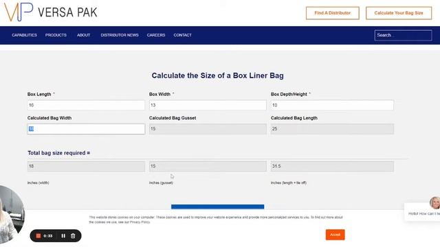 How to Calculate the Size of a Poly Bag