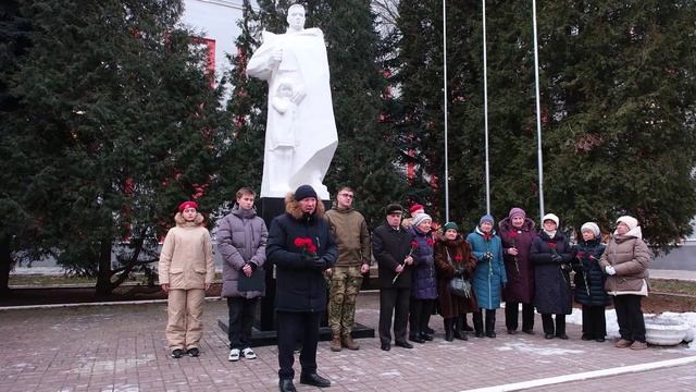 Памятное мероприятие в  День освобождения Московской области от фашистских захватчиков в Лыткарино