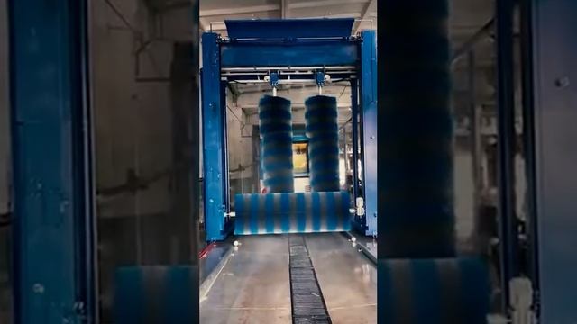 Система автоматической мойки автобусов