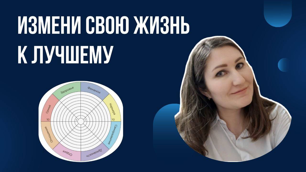 Измени свою жизнь к лучшему #колесобаланса #изменисебя