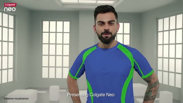 Colgate NEO | Watch how Virat smiles in style.