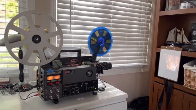 Elmo GS-1200 Super 8mm Projector and Empire Strikes Back