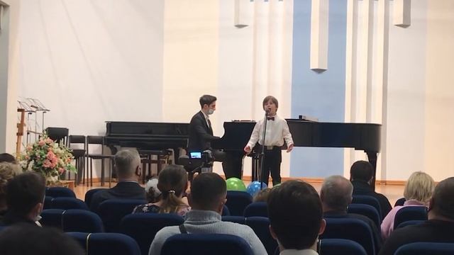 Матвей Сидоренко  Выступление на посвящении в «Юные Гнесинцы»