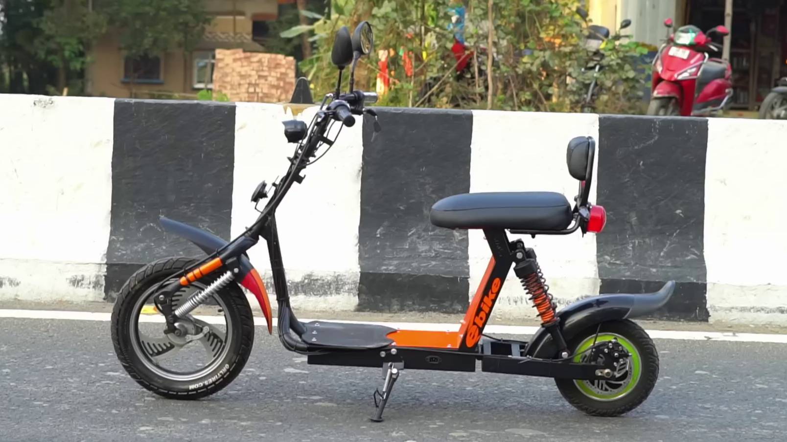 Как сделать электросамокат - DIY Electric Bike 350 W