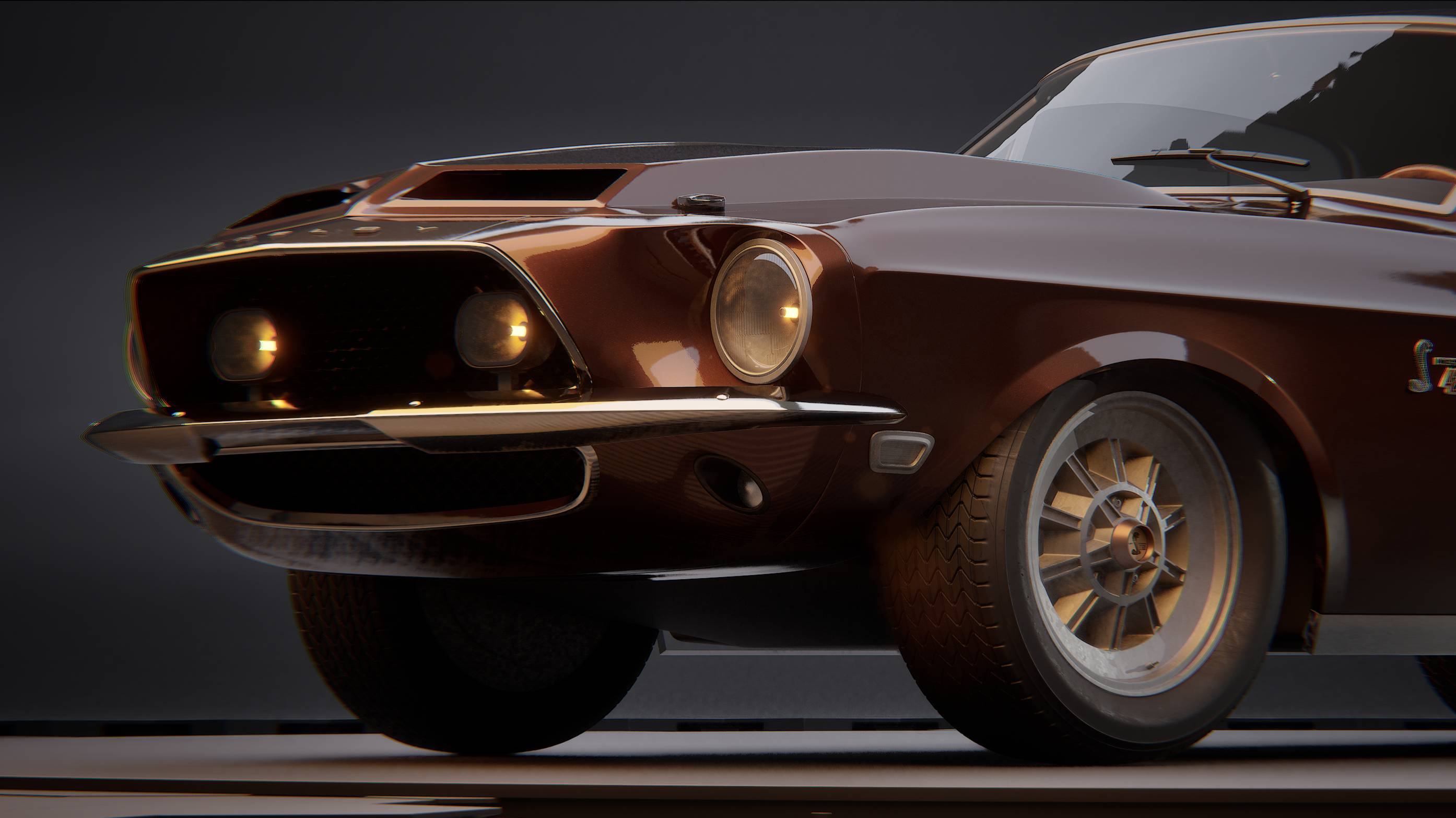 Cinematic Car Ford _ Unreal Engine 5.5