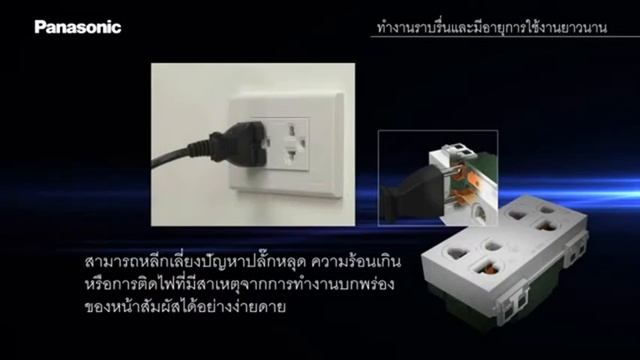 อุปกรณ์ไฟฟ้าพานาโซนิค  คุณภาพ ความปลอดภัย ที่คุณเชื่อถือและวางใจ