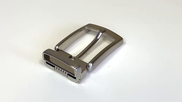 Пряжка с зажимом F3544/35 SNK (Цвет: никель сатинированный)